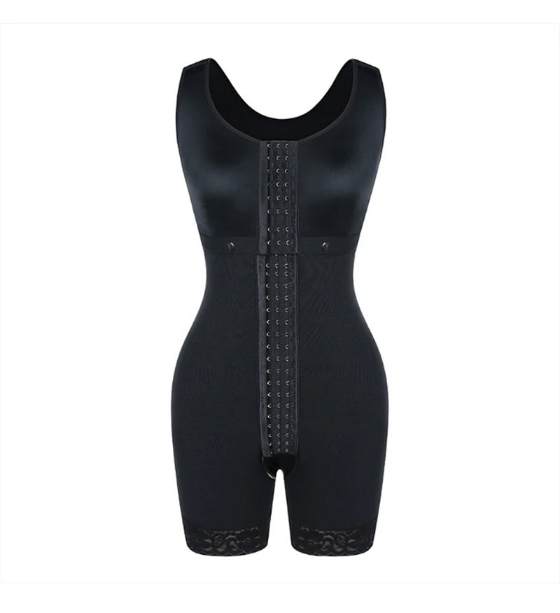 Fajas Colombianas Girdle High Compression Bodysuits Shapewear Slimming Waist Trainer Post Surgery Corset Butt Lifter Body Shaper