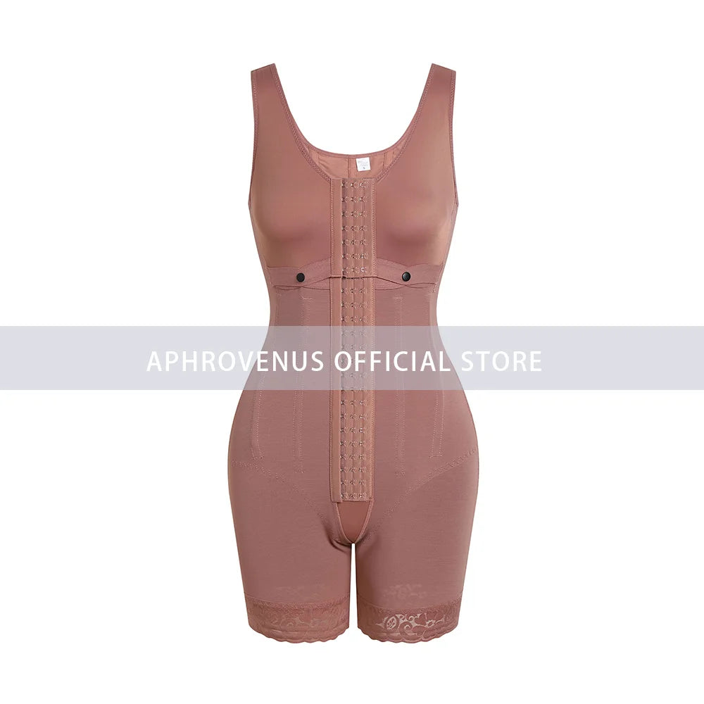 Fajas Colombianas High Compression Flatten Abdomen Body Shaper Tummy Control  Butt Lifter Shapewear Waist Trainer Bodysuit
