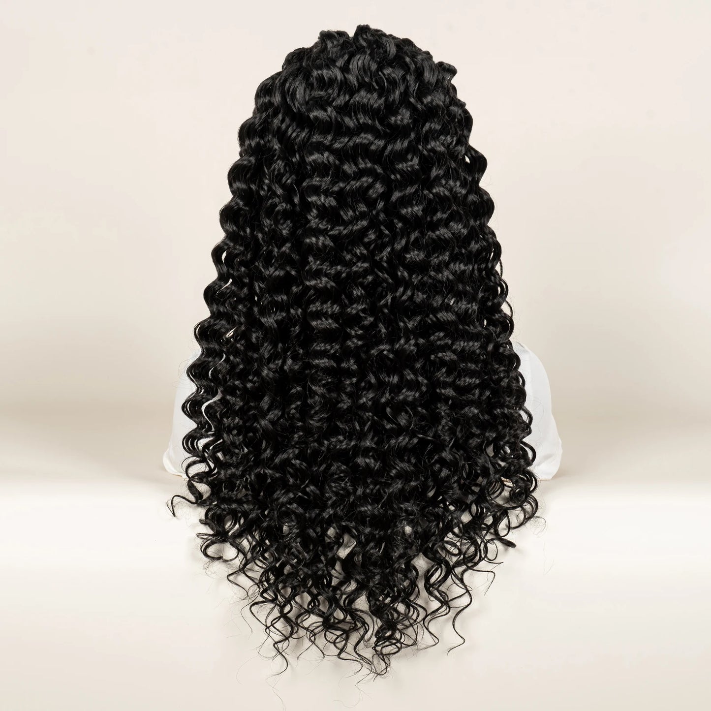 Half Braided Hair Wigs With Baby Natural Cornrow Synthetic Hair wig Deep Wave Full Lace Wigs 26 inch For Black Women