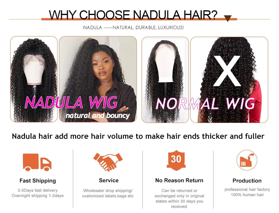 Nadula Highlights Wavy Bob Glueless Wig with Dark Root 13x4 Pre Cut Lace Bye Bye Slip Short Bob Human Hair Wig Ready to Wear