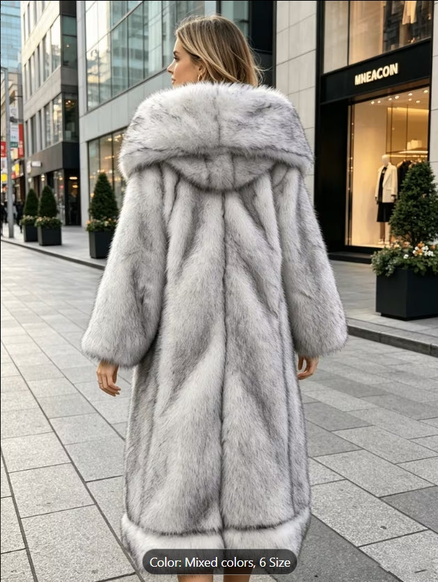Elegant Women's Faux Coat