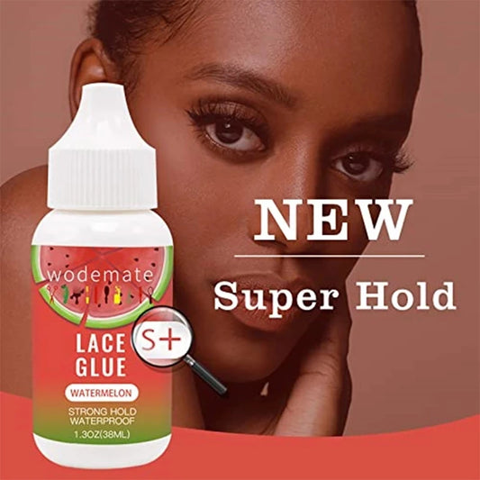 Lace Front Wig Glue Waterproof Wig Adhesive Invisible Bonding Glue Strong Hold Hair Glue for Toupee Frontal Closure 38ml