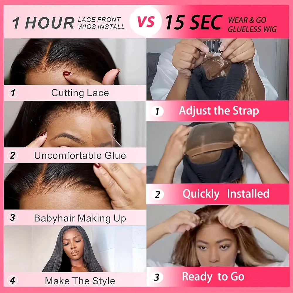 200% 13x4 Highlight Human Hair Wig Deep Wave Lace Front Wig For Women 13x4 Ombre Lace Frontal Wig Human Hair Free Part Pre