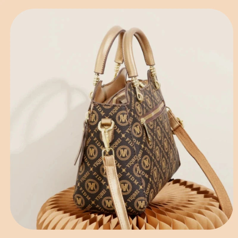 Buy a large bag and get a small 3-piece ladies' crossbody bag as a gift. High-quality printed ladies' handbags