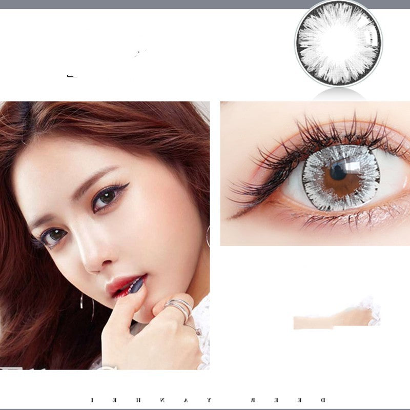 Loli Colorful Fruit Qi Beautiful Pupil Half A Year Throw Girl Contact Lenses