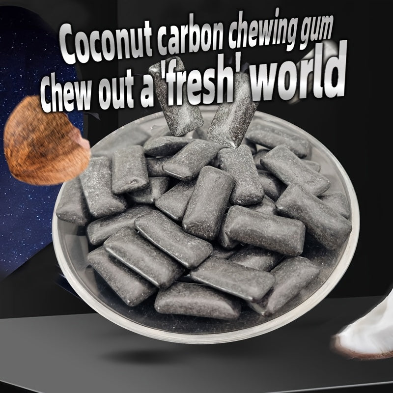Gum, Bubble Gum, Coconut Shell, Carbon Cleaning Candy, Coconut Carbon Sugar, Teeth Cleaning, Fresh Breath, Peppermint Candy, Food Snacks, Casual Food, Dating, Office, Driving, Meeting Essential Cheap Itemsviral Candycheap Sna
