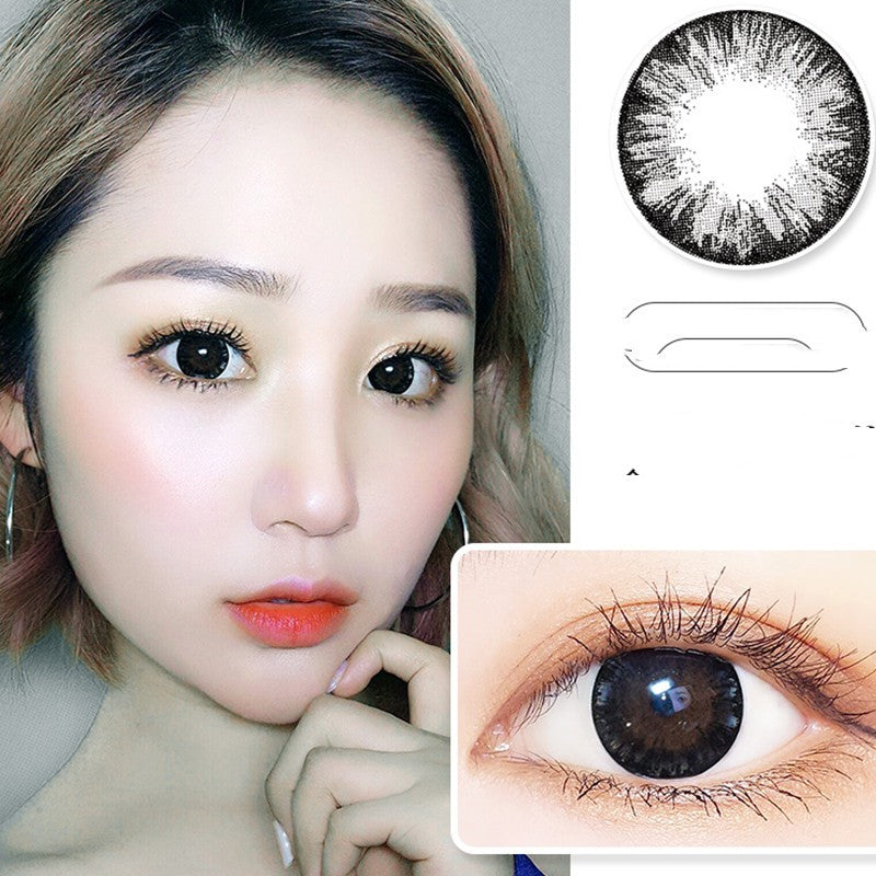 Loli Colorful Fruit Qi Beautiful Pupil Half A Year Throw Girl Contact Lenses