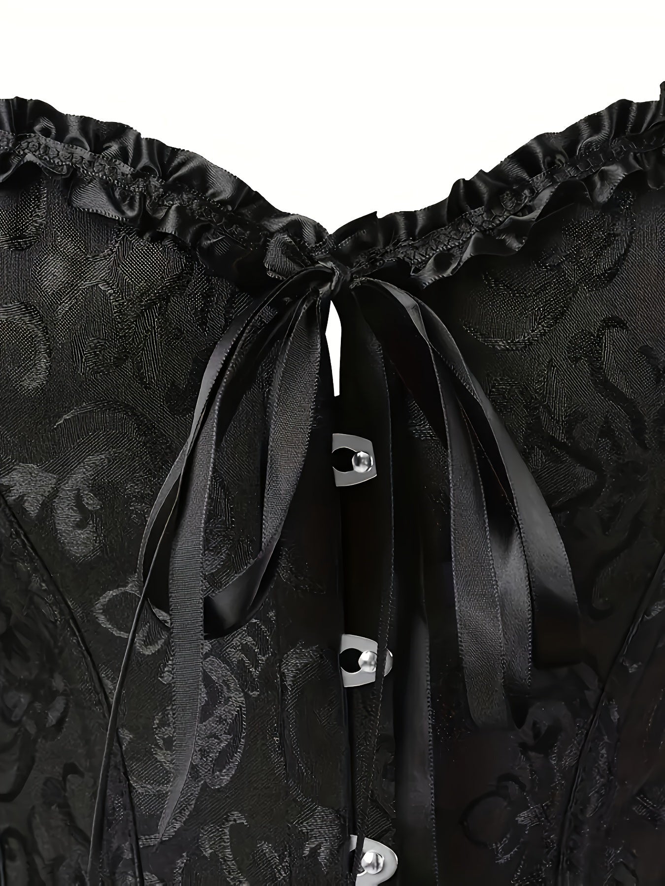 European & American Tight Bra Bone Shaping Top - Formfitting, Sexy, Floral Vintage Design | Lace Detailing, Waist-Cinching Body Shaper
