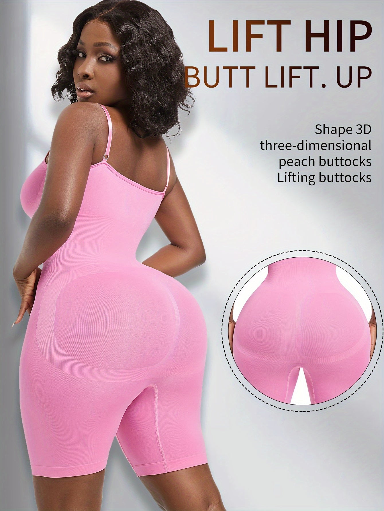 [Tummy Tuck Body Shaper] Large Size Women's Body Shaper - Tummy Tuck Waist Lifting Butt Shapewear