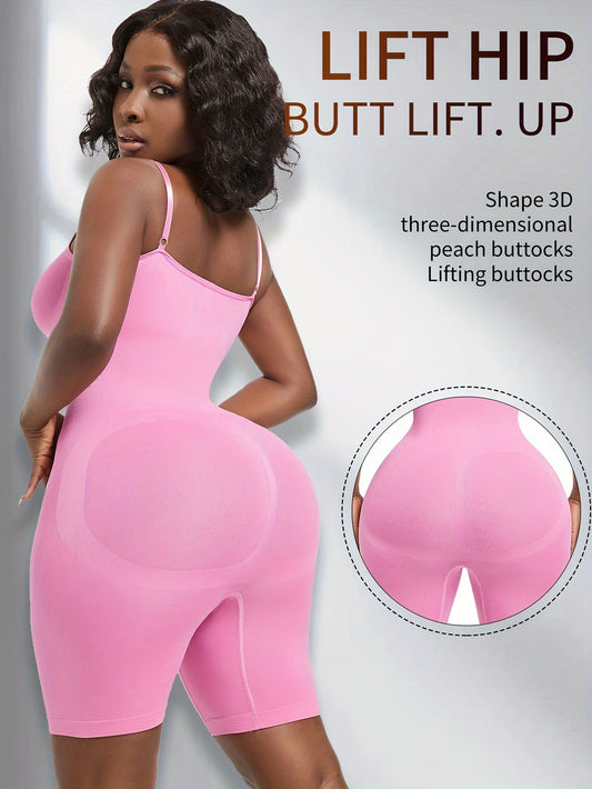 [Tummy Tuck Body Shaper] Large Size Women's Body Shaper - Tummy Tuck Waist Lifting Butt Shapewear