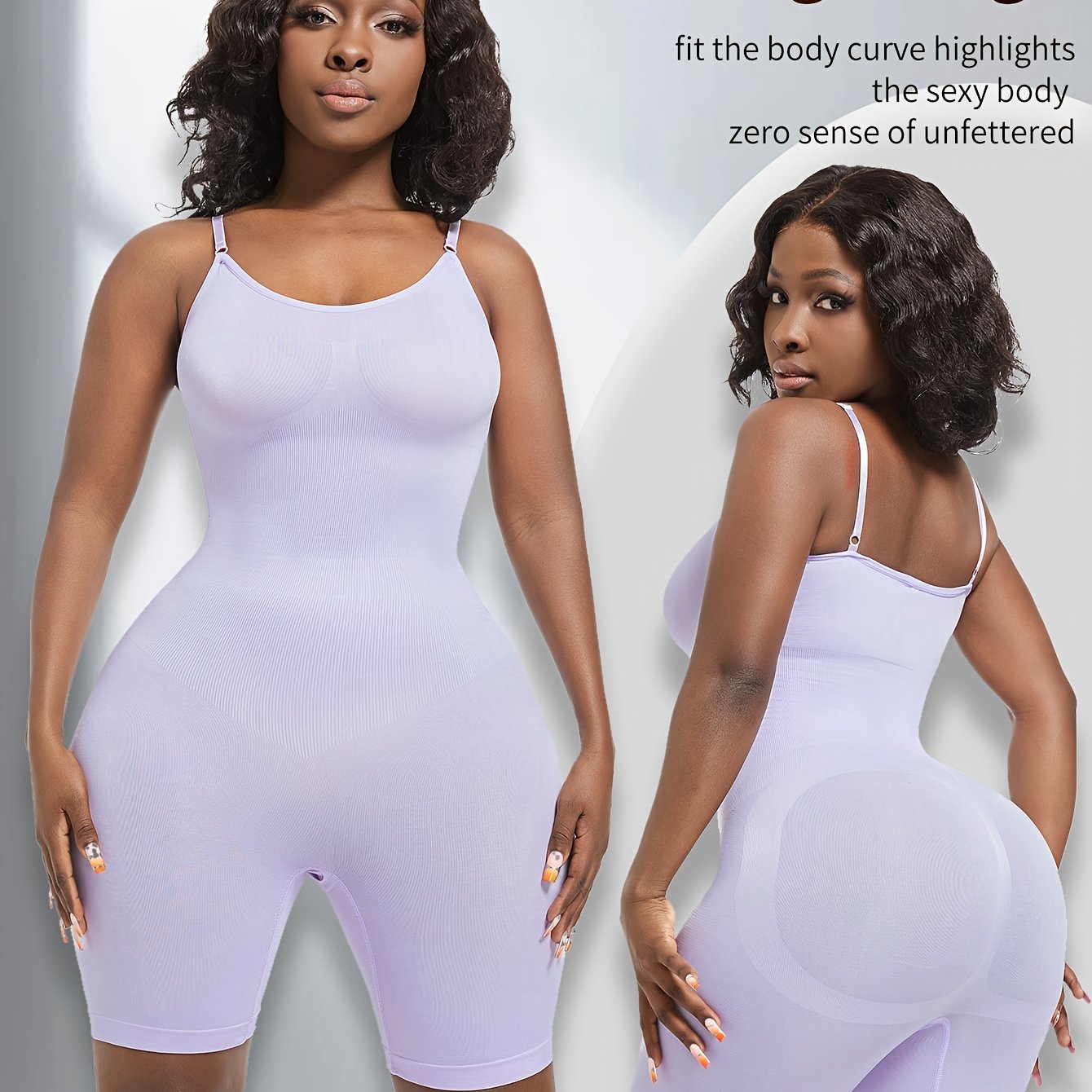 [Tummy Tuck Body Shaper] Large Size Women's Body Shaper - Tummy Tuck Waist Lifting Butt Shapewear
