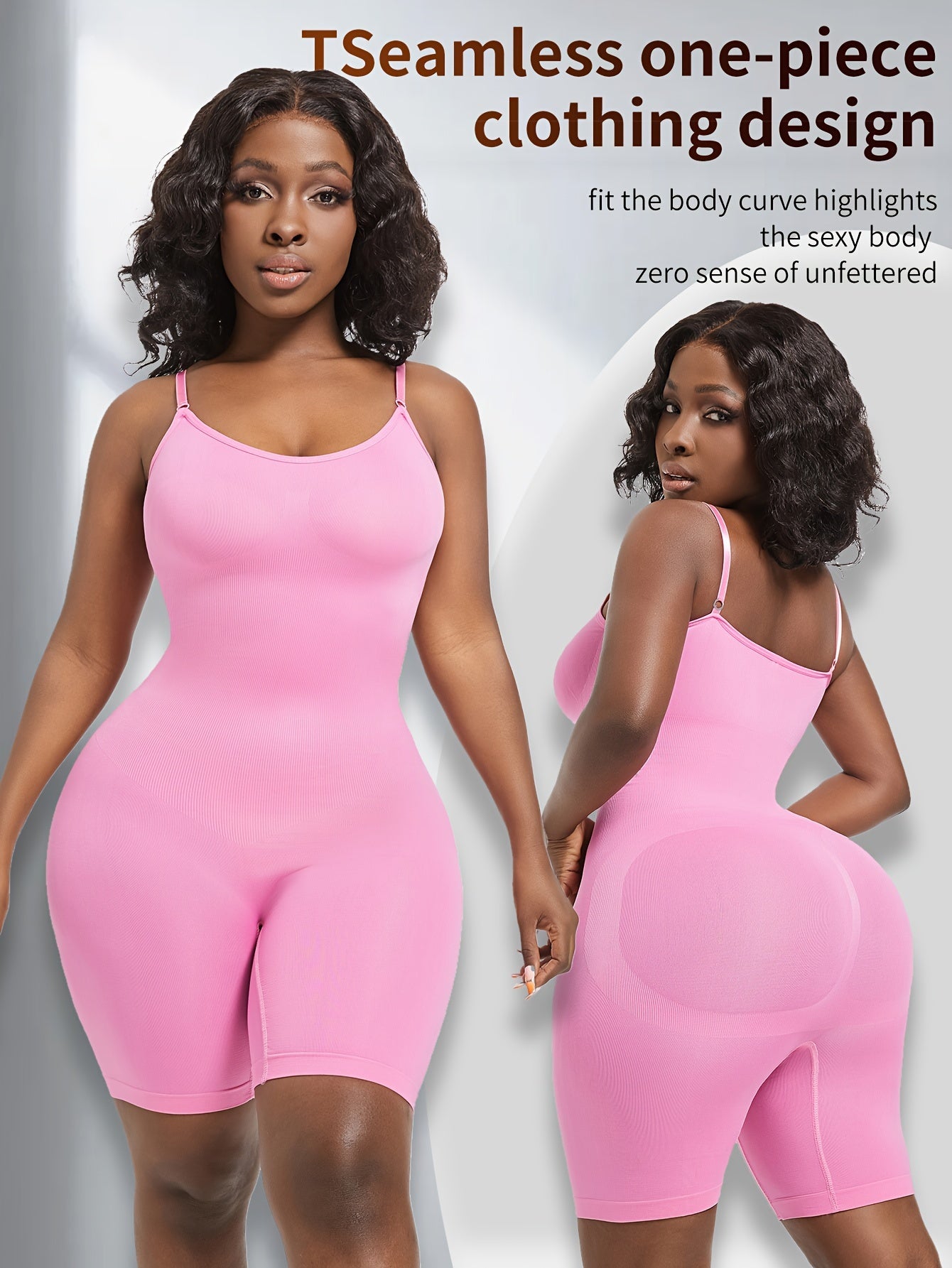 [Tummy Tuck Body Shaper] Large Size Women's Body Shaper - Tummy Tuck Waist Lifting Butt Shapewear
