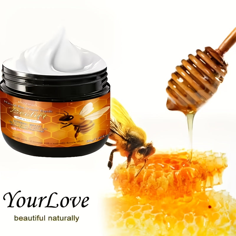 ROZINO Bee Venom Peptide Cream - Natural Beekeeper' Formula To Firm, Lift & Brighten Light Beige | Wrinkle, Cream Suitable For Light Beige Types, & Dry Light Beige Care