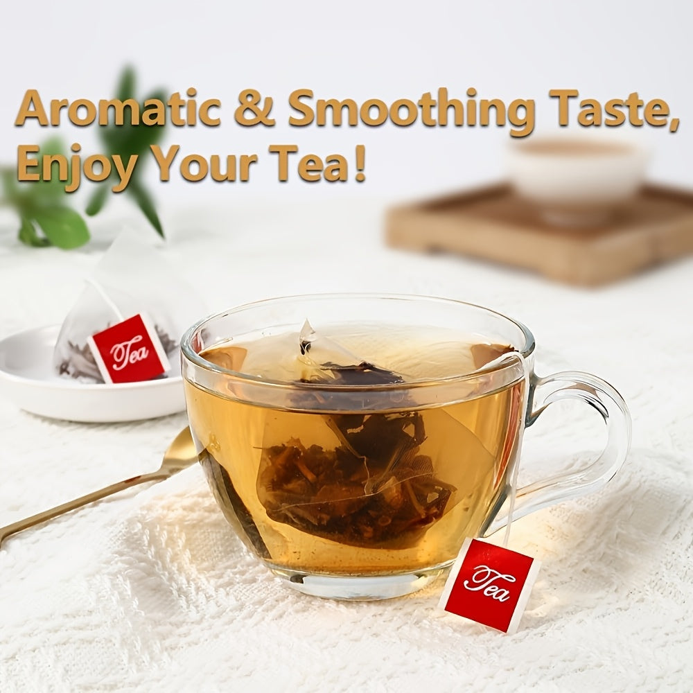 Premium 50 Nurse Tea Tea Bags, Burdock Root, Elm Bark, Rhubarb Root, and Plantain Mixed Vitality Tea, No Additives or Caffeine, Suitable for Mental and Soul Health