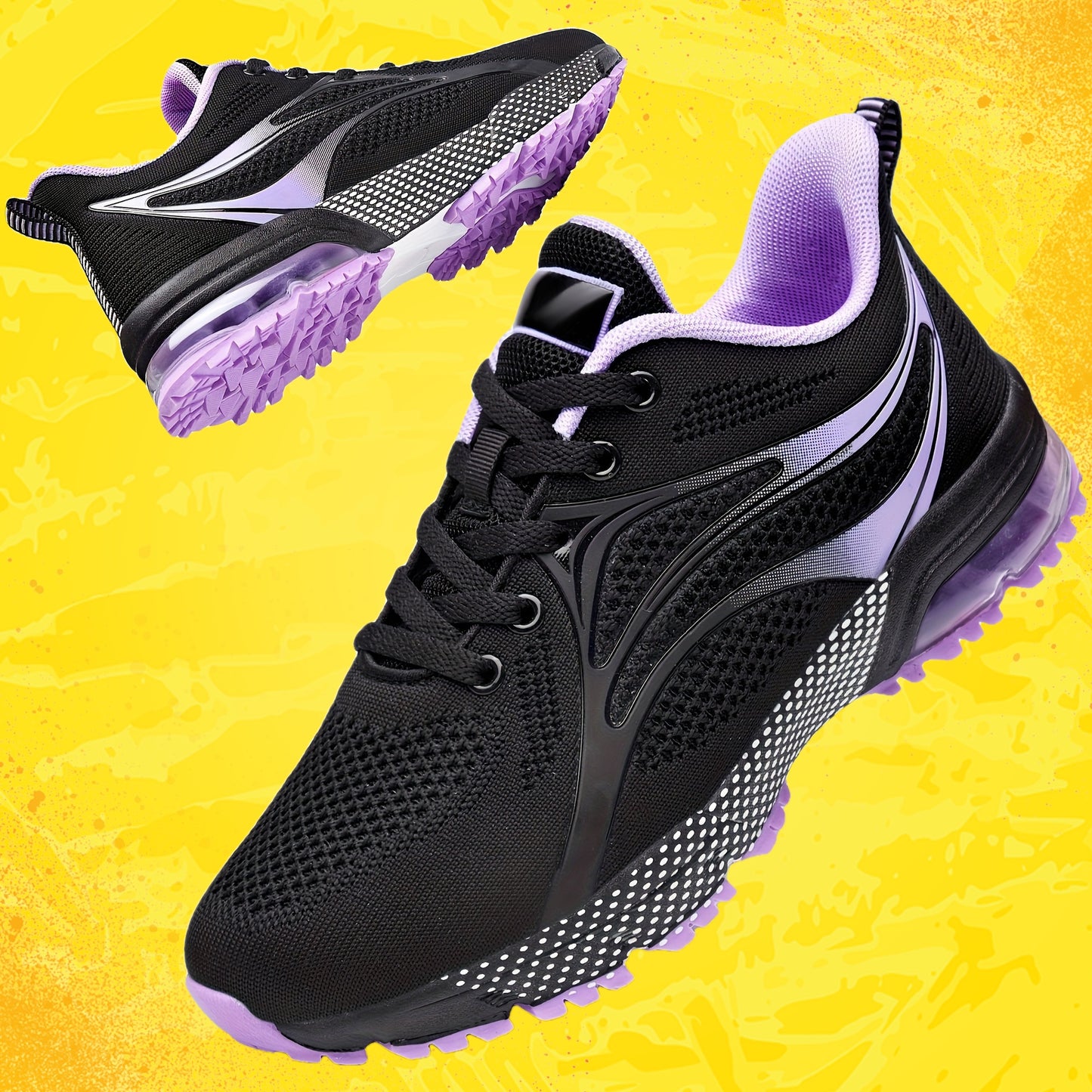 Womens Air Running Shoes Non Slip Womens Tennis Shoes Womens Walking Shoes Mesh Air Cushion Sneakers For Gym Workout Sports