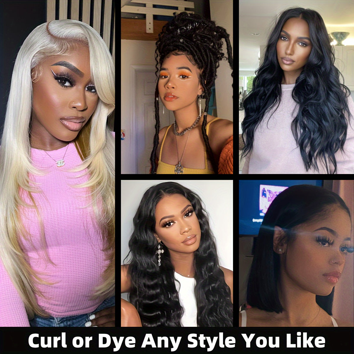 3 Bundles 10A Brazilian Virgin Human Hair Extensions Straight 100% Unprocessed Thick Tangle-Free 10-30 Inch for
