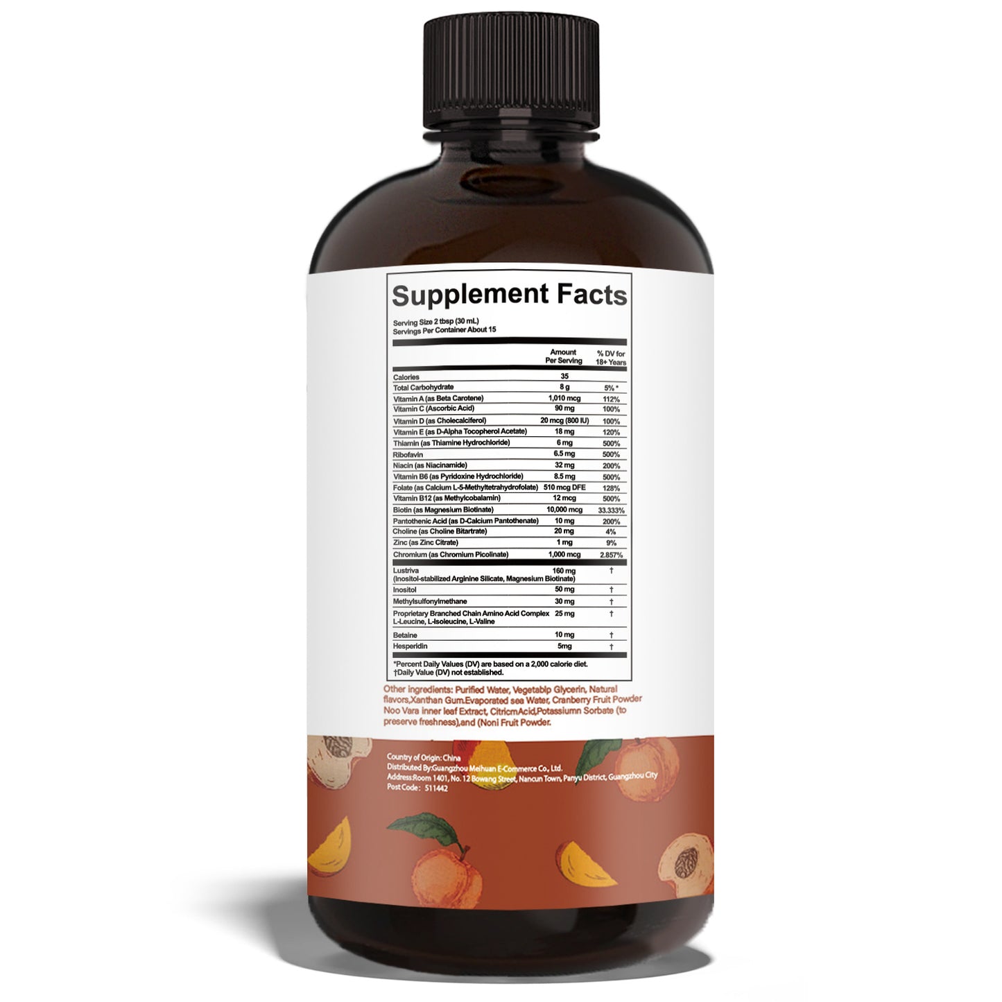 Hair Growth Fluid - Hair Growth Complex Vitamins