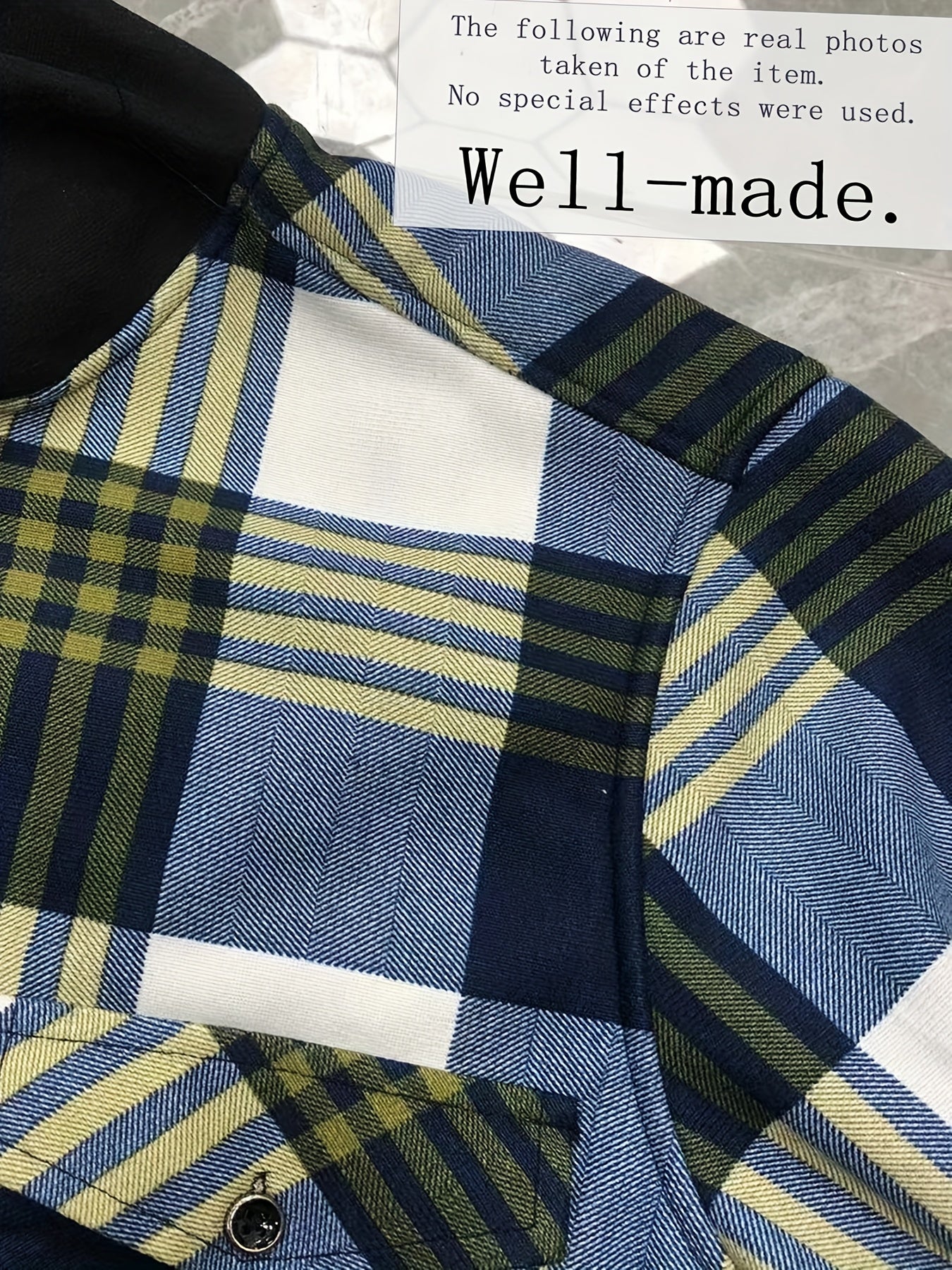 Teens Flannel Shirt - Fleece Lined Hooded Plaid Shirt for Baggy and Oversized - warm Winter Jacket - Christmas Halloween Gift, for Teenager