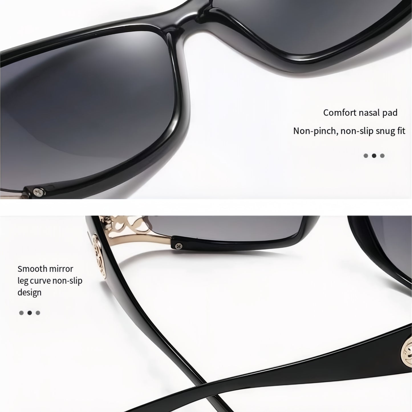 Glasses For Women Hollow Carved Lace Frame Design Ladies Shades Fashion Square Glasses Ladies Driving Shades With Protection