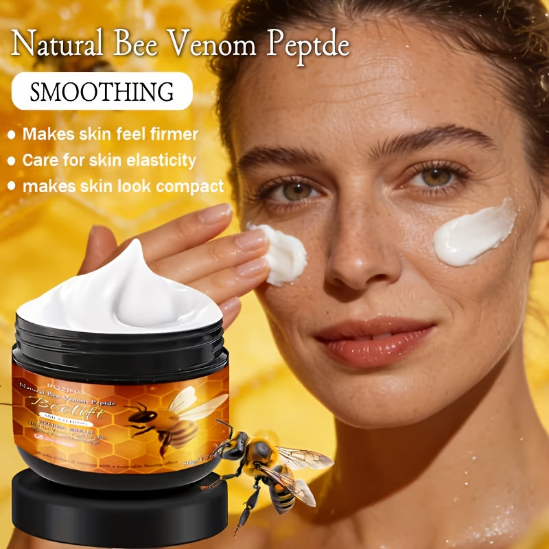 ROZINO Bee Venom Peptide Cream - Natural Beekeeper' Formula To Firm, Lift & Brighten Light Beige | Wrinkle, Cream Suitable For Light Beige Types, & Dry Light Beige Care