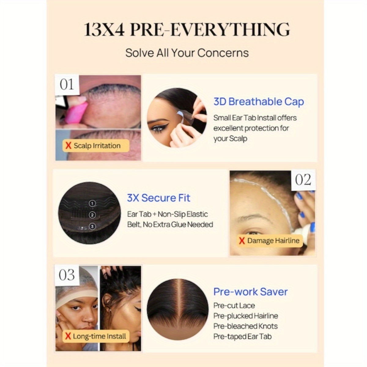 Nadula Lace Frontal Burgundy Plum Layer Cut Wavy Wig - Pre-Cut, Pre-Bleached, Pre-Plucked with Invisible Knots, Density, Loose Waves, Real Human Hair, Unisex Adult