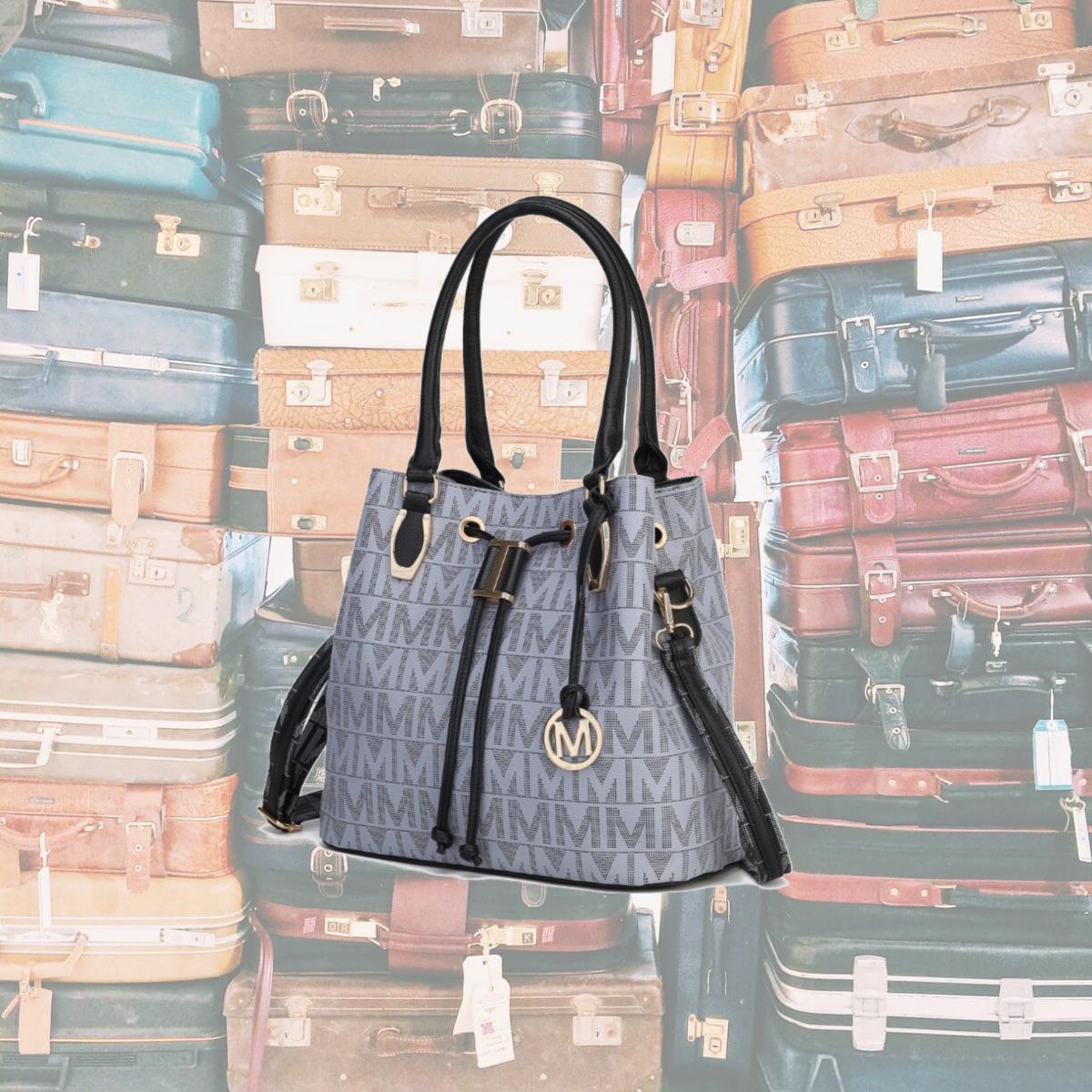 212 MAIN Jane Tote Bag, Gray