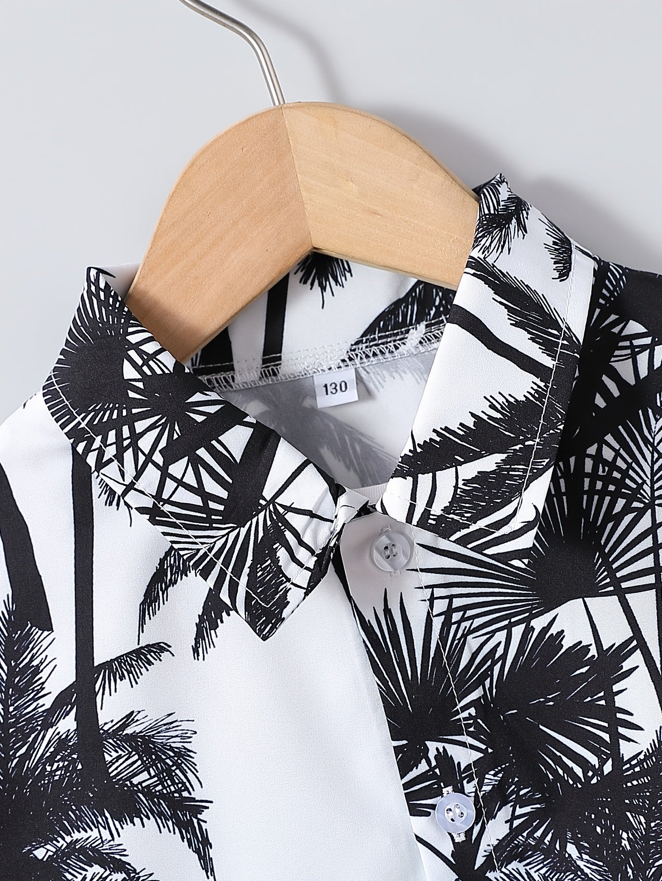 Men'S Casual Vacation Shirt with Plant Prints, Available in Sizes 130-170 for Spring And Summer.
