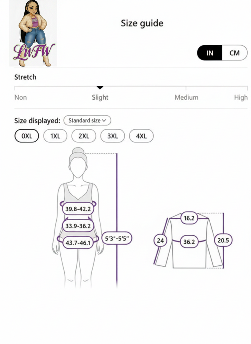 Plus Size Women's Coat