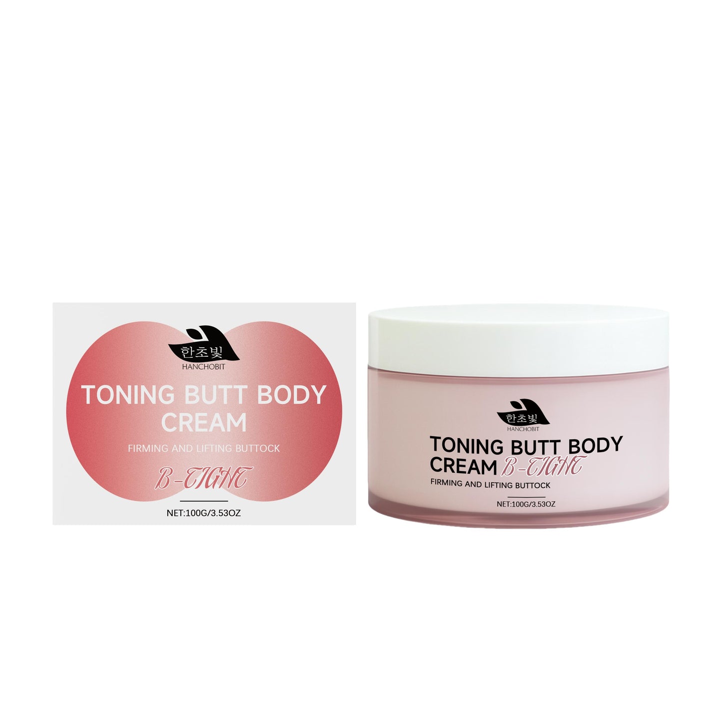 Tightens, Lifts, Shaping Light Beige, 100G Buttocks Tightening Cream - Visible Firming & Butt Lift, Fragrance-Free, Non-Irritating, for All Light Beige Types, Butt Lifting Cream, Sleek Packaging, Body Care, Body Firming Cream