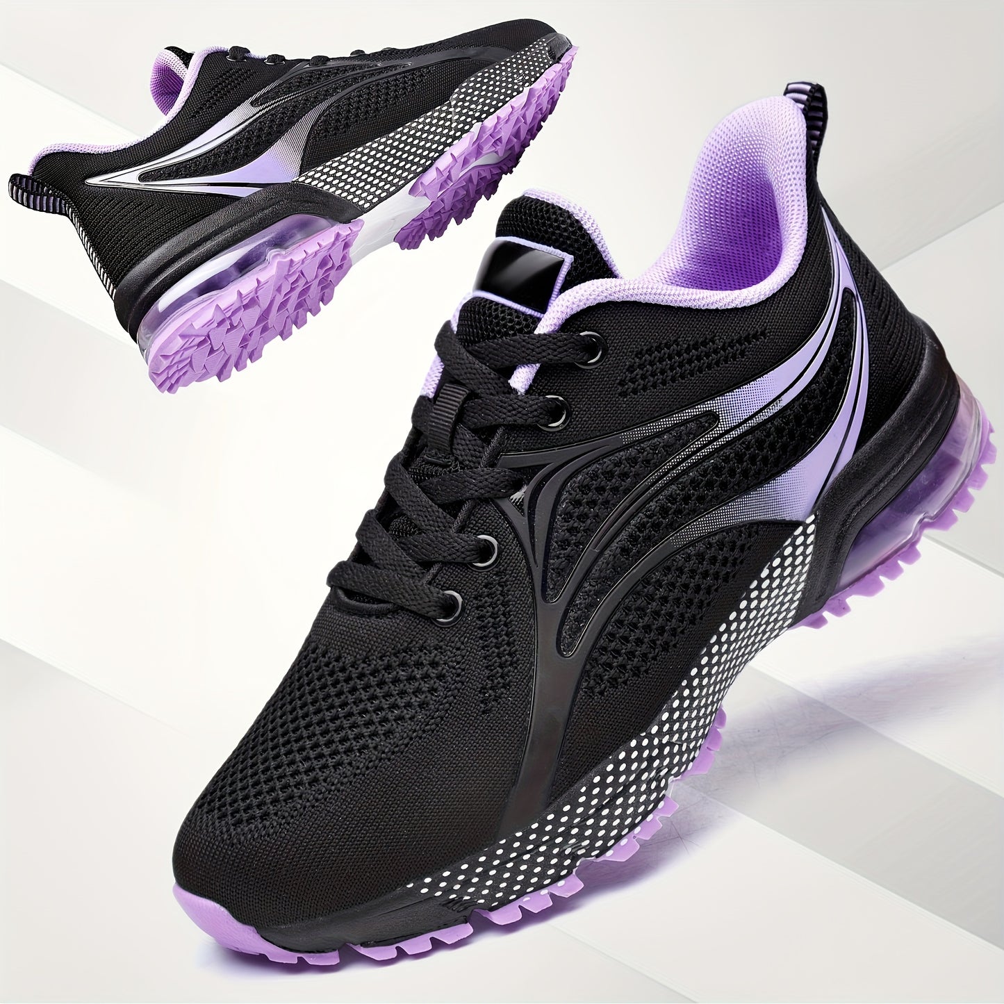 Womens Air Running Shoes Non Slip Womens Tennis Shoes Womens Walking Shoes Mesh Air Cushion Sneakers For Gym Workout Sports