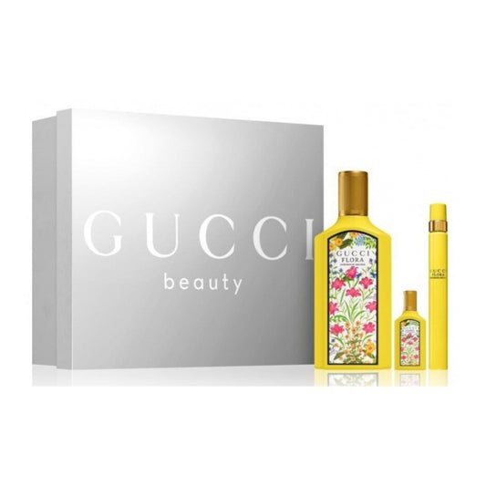 Gucci Flora Gorgeous Orchid 3Pcs Gift Set by Gucci for Women