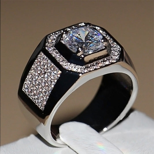 1pc Fashionable Exquisite Ring Retro Creative Square Ring Women's and Men's Rings Daily Claim My Gift Birthday Gifts Anniversary Gifts Mother's Day Gifts Christmas Gifts