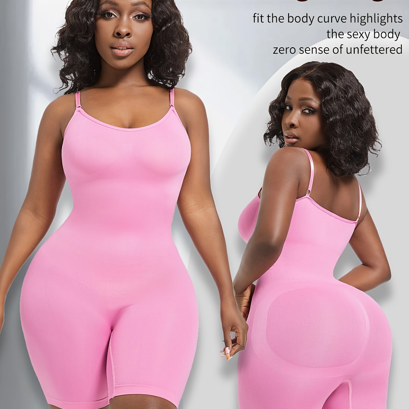 [Tummy Tuck Body Shaper] Large Size Women's Body Shaper - Tummy Tuck Waist Lifting Butt Shapewear