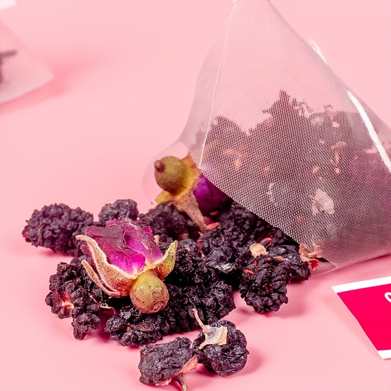 [Rose Tea] 25 Bags Rose Black Goji Berry Tea 4g | 100g 3.53oz