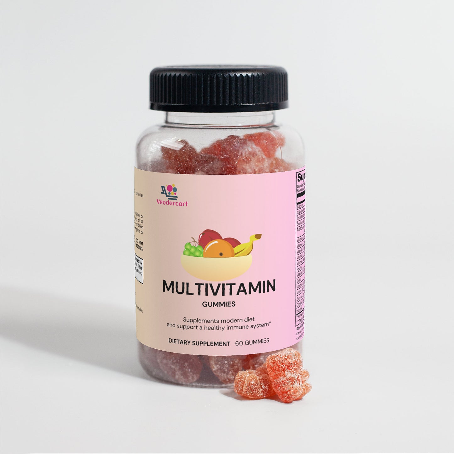 MULTIVITAMIN BEAR GUMMIES, 60 GUMMIES