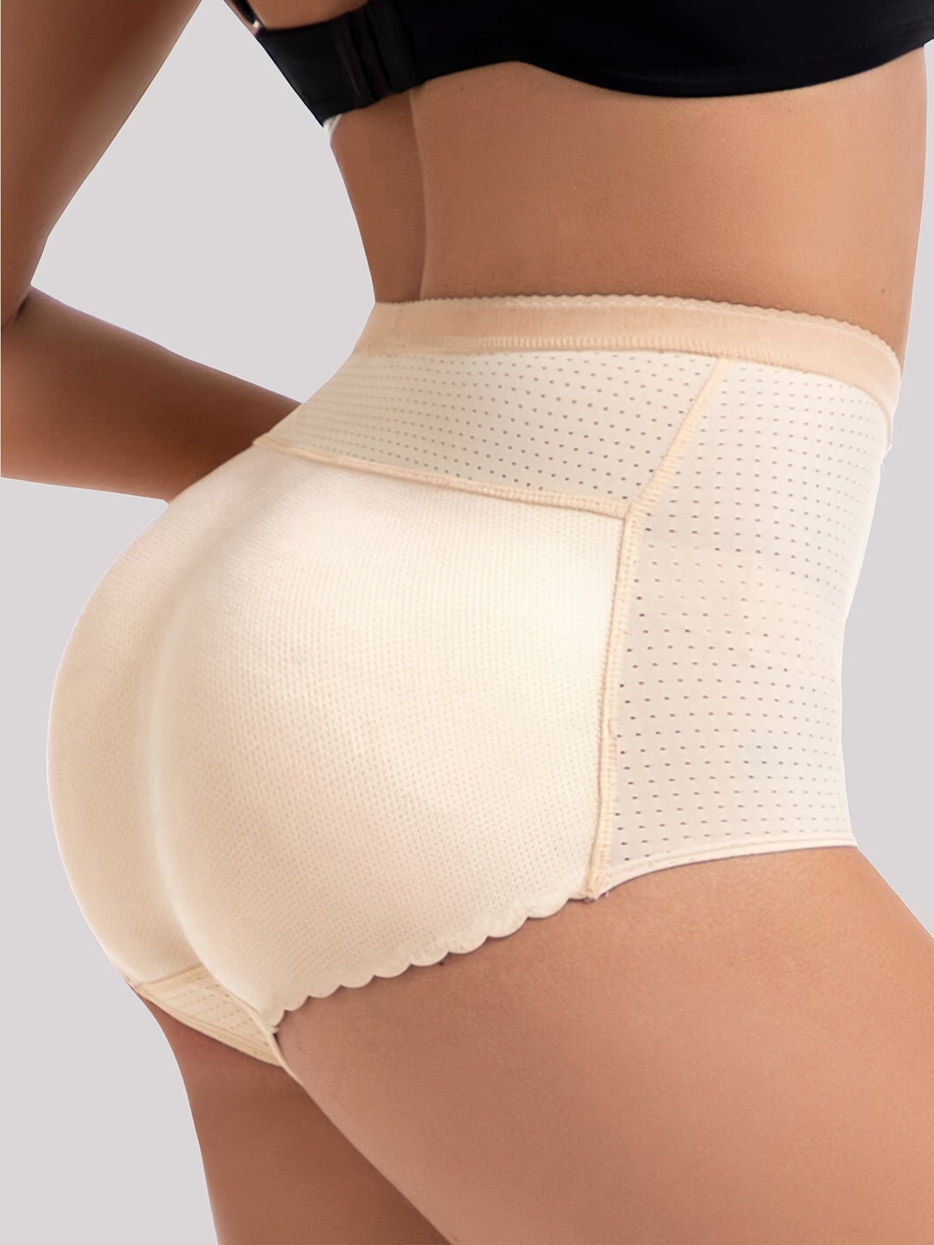 Enhanced Curvy Booty Padded Panties - Sculpting Hip Enhancer, Smoothing Body Shaper, Comfortable Women's Underwear & Shapewear for a Flawless Silhouette