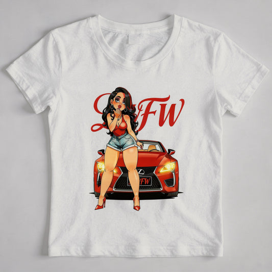 *******LWFW Women's Cute Cropped T-Shirt*******