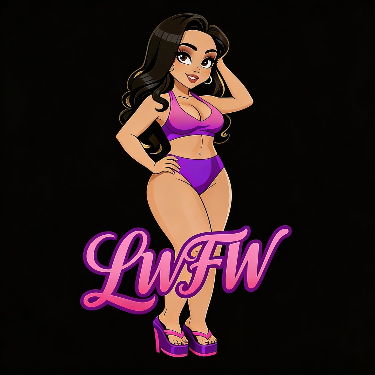 *******LWFW Cute 2 Piece Swimsuit*******