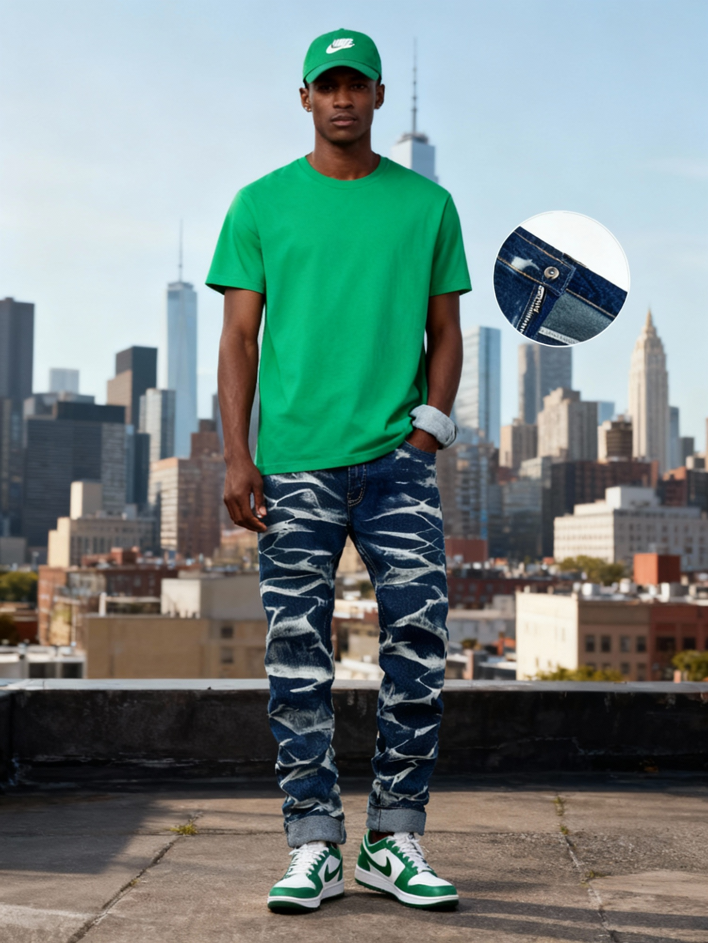 Men'S Stretch Slim Jeans: Trendy Classic For Every Season