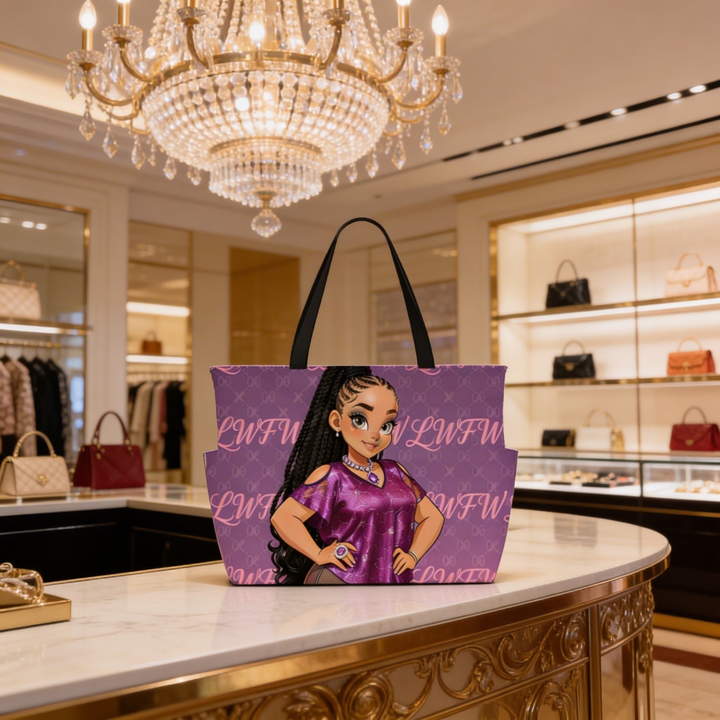 LWFW Large Tote Bags