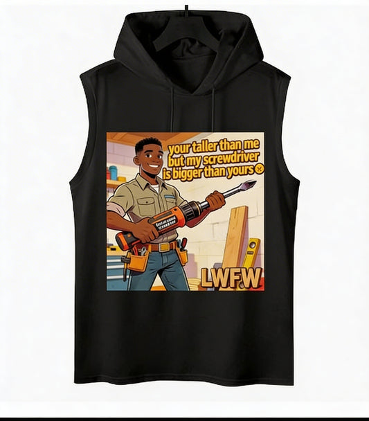 *******LWFW LIMITED EDITION Men's Hooded Tank Top*******