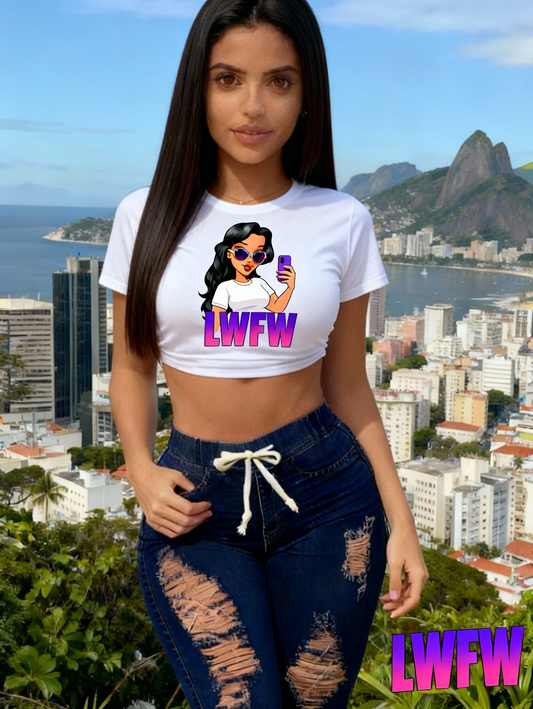 Versatile Blue Washed Skinny Fit Women's Denim Jeans - Drawstring Elastic Waistband Ripped Raw Hem Plain - Denim Pants & Clothing