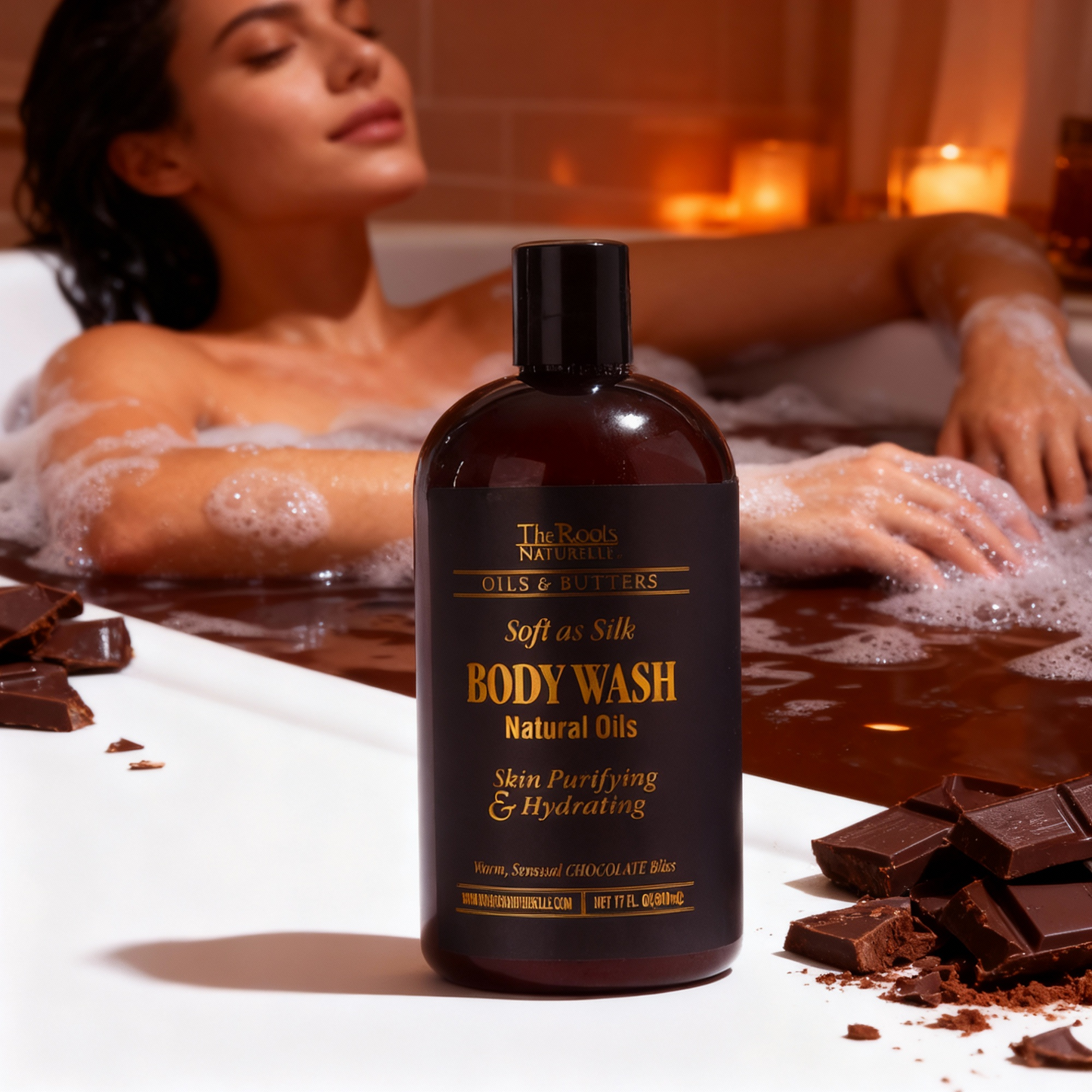 Soft As Silk Body Wash, Chocolate Bliss