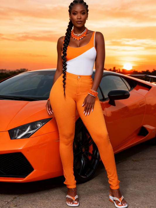 Summer Skinny Jeans Mid Rise Sculpting Denim in Seasonal Colors